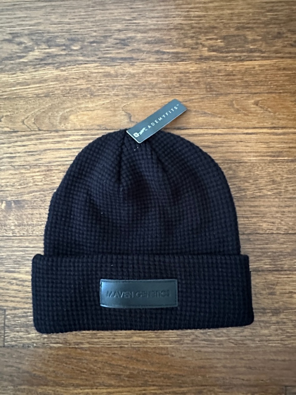 Men's Black Knit Beanie